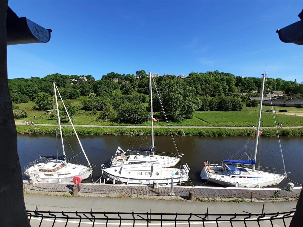 Vue Sur Le Port De Dinan Apartamento Exterior foto